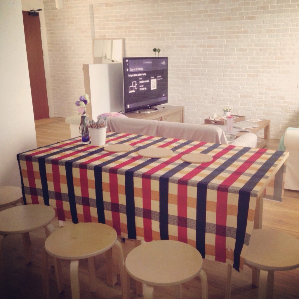 Make-shift Dining Table